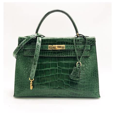 hermes alligator kelly bag.